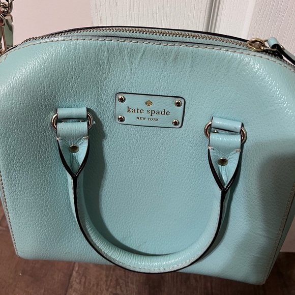 Kate Spade Aqua Blue Shoulder Bag - Picture 3 of 9